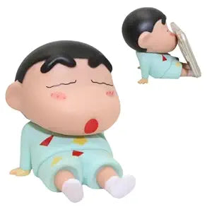 Shinchan Rotating Keychain + phone holder combo
