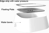 Pet Bowl Floating Anti- Overflow