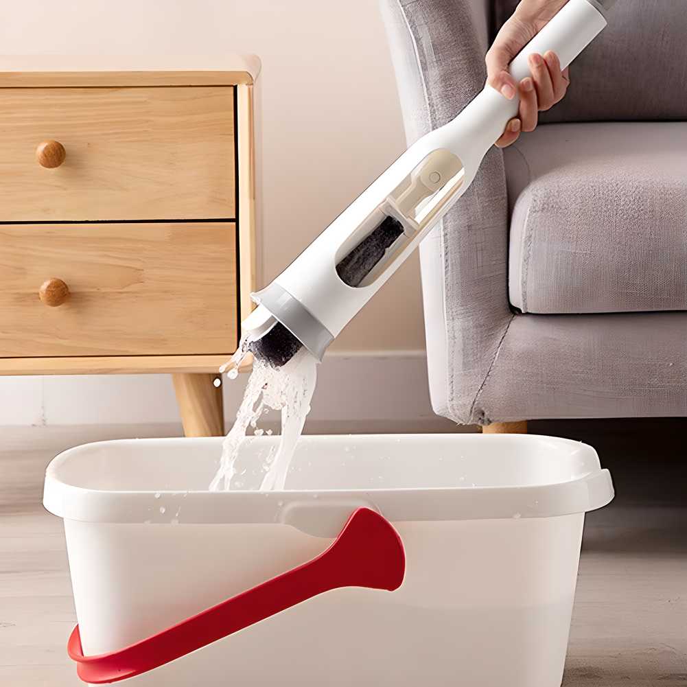 Squeezing Mop, Folding Sponge Absorbs More